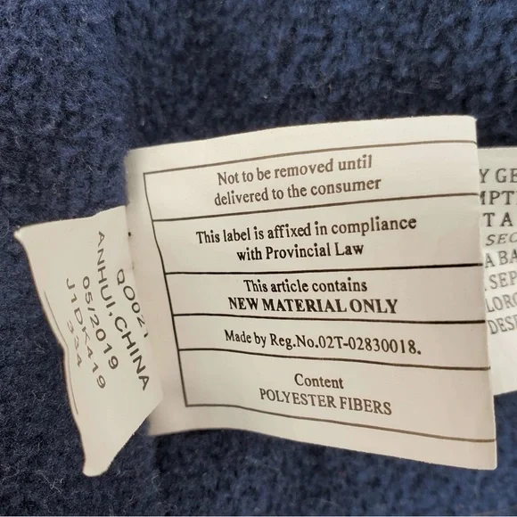 DKNY baby puffer jacket Blue with rainbow polka dots - Picture 6 of 9